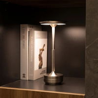 LED Table Lamp - Charcoal