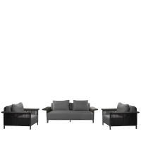 Hawaii 4 Seater Sofa Set - 1 Sofa, 2 Armchairs