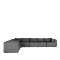 Cozy 7 Seater Sofa Set - 3 Corners, 4 Middles