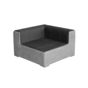 Diversity Corner - Silver/Slate-Grey Sides Natte