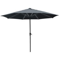 Horizon 3.5m LED Alu Parasol CANVAS ONLY - Slate