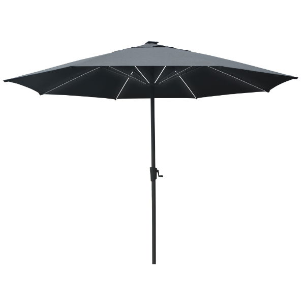 Horizon 3.5m LED Alu Parasol CANVAS ONLY - Slate