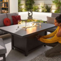 Blaze Lounge Fire Table 150cm