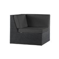 Valencia 2 Seater Sofa with Ebony Frame CLR