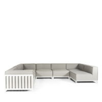 Grand Sahara 7 Seater Sofa Set - 3 Corners, 4 Middles