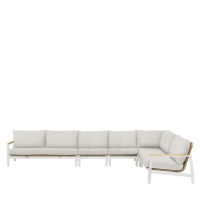 Lunar 7 Seater Sofa Set - 1 Left, 1 Right, 1 Corner, 2 Middles