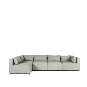 Cozy 5 Seater Sofa Set - 2 Corners, 3 Middles