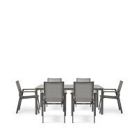 Apollo & Aspen 6 Seat Rectangular Dining Table with 180 x 90cm Table