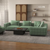 Belgravia 7 Seater Corner Sofa Set - 1x Left, 1x Right, 3x Middles