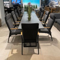 Phoenix & Gravity 10 Seat Rectangular Dining Set with x2 200 x 90cm Tables
