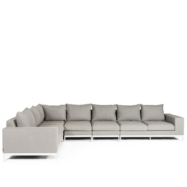 Arctic 7 Seater Corner Sofa Set - 1 Left, 1 Right, 1 Corner, 2 Middles