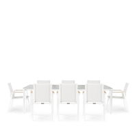 Apollo & Aspen 8 Seat Rectangular Dining Set with 240 x 100cm Table