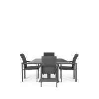 Rising & Arabian 4 Seat Square Dining Set with 90 x 90cm Table